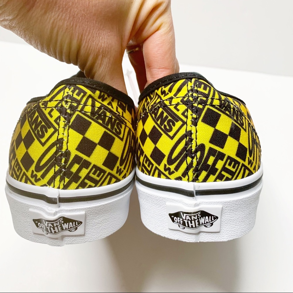 Vans Logo Flame Authentic Classic Skate Shoes - Picture 7 of 10
